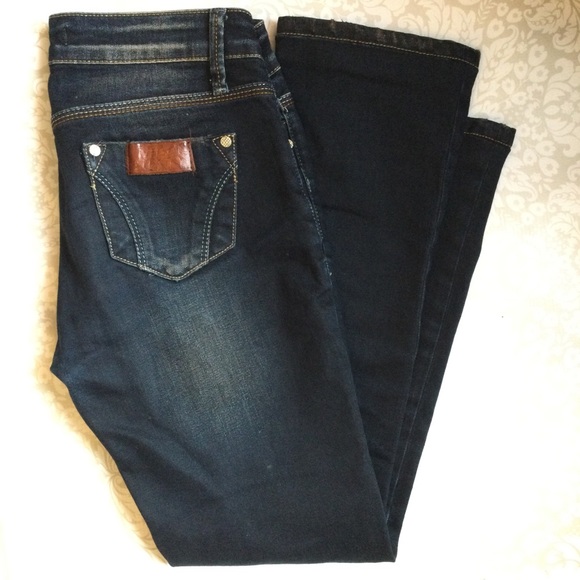 MISS SIXTY Jeans Dark Wash Size 29 Cropped Ankle Hemmed - Picture 5 of 11